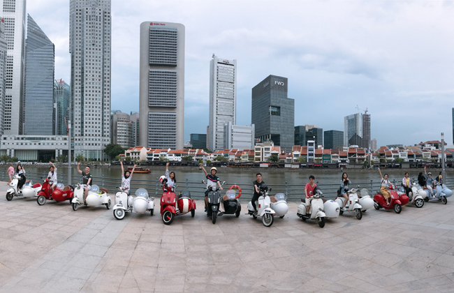 感受融合亚欧文化的异国风情，领峰人在繁忙中放松心情。